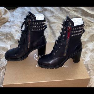 Christian Louboutin Winter Spike Boots